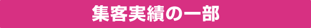 集約実績の一部